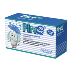 Pirv D3 Ped Integratore Ricostituente 10 Flaconi Monodose Pirv D3 Ped Integratore Ricostituente 10 Flaconi Monodose