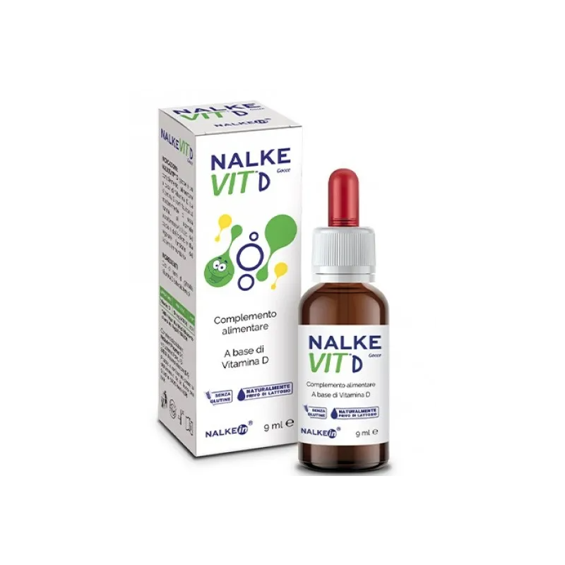 Nalkevit D Integratore di Vitamina D per Neonati 9ml Nalkevit D Integratore di Vitamina D per Neonati 9ml
