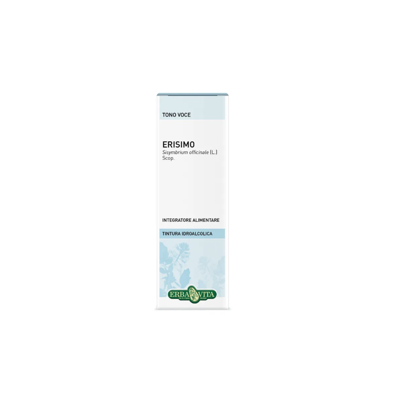 Erba Vita Erisimo Estratto Integratore per la Voce 50ml Erba Vita Erisimo Estratto Integratore per la Voce 50ml