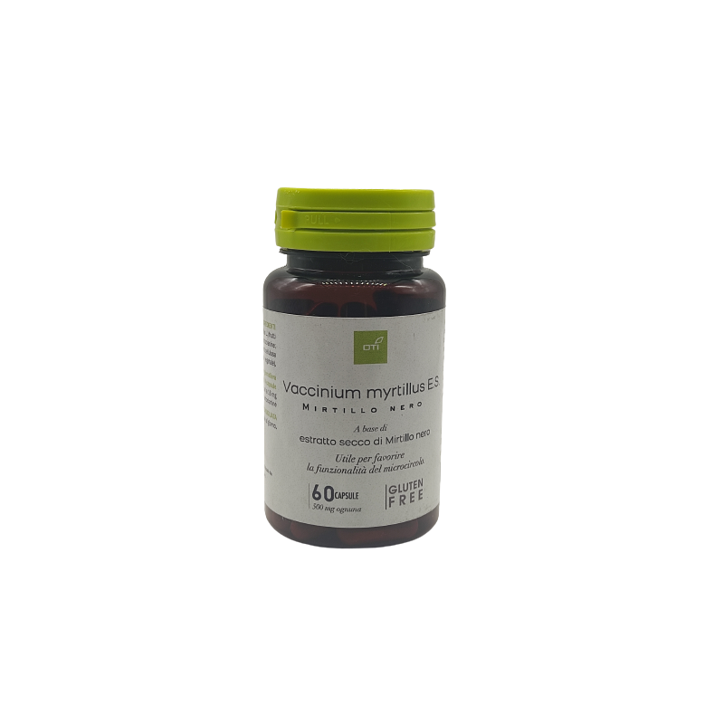 Oti Mirtillo Nero integratore per Circolazione 60 Capsule Oti Mirtillo Nero integratore per Circolazione 60 Capsule