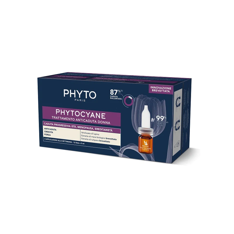 Phyto Phytocyane Fiale Donna Anti Caduta Progressiva 12x5ml
