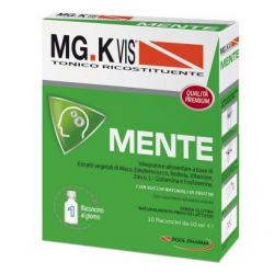 confezione Mgk Vis Integratore Tonico Ricostituente per Mente 10 Flaconi confezione Mgk Vis Integratore Tonico Ricostituente per Mente 10 Flaconi