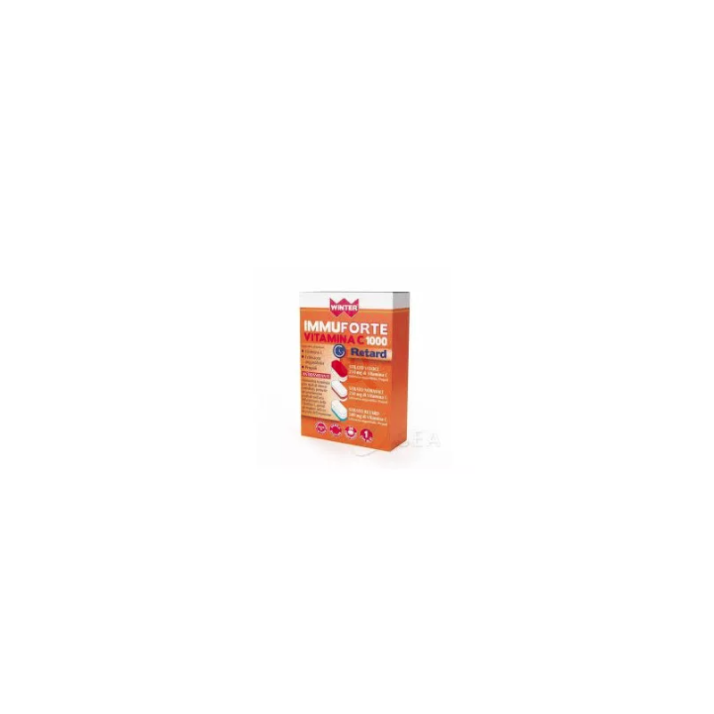 Winter Immunoforte Vitamina C 1000 Retard Integratore Energizzante 24 Compresse Winter Immunoforte Vitamina C 1000 Retard Integratore Energizzante 24 Compresse