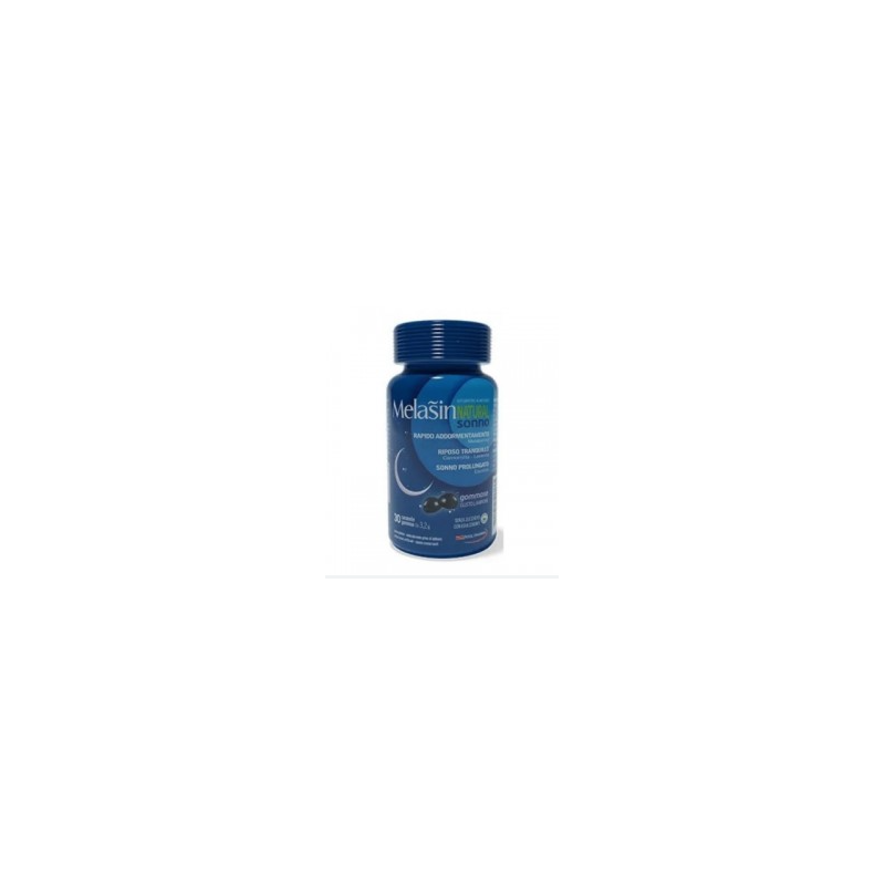 Melasin Natural Integratore Sonno 30 Gommose Melasin Natural Integratore Sonno 30 Gommose