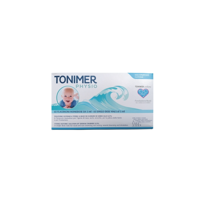Tonimer Physio Monodose 60 Soluzione Nasale 60 Flaconcini