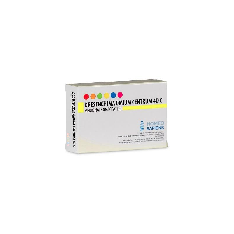 Homeo Sapiens Dresenchima Omium Centrum 4d C per Benessere Generale Tubo Granuli 4G