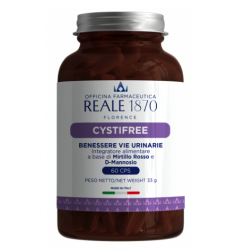 Cystifree Reale 1870 Integratore per Vie Urinarie 60 Capsule