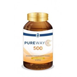 Pure Way C 500 Integratore Vitamina C per Sistema Immunitario 50 Capsule Pure Way C 500 Integratore Vitamina C per Sistema Immunitario 50 Capsule