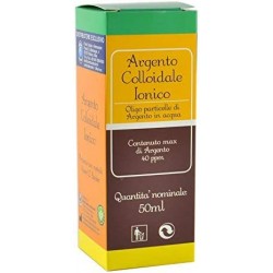 Argento Colloidale Ionico e Acido Ialuronico Spray Naso Gola Pelle 50ml Argento Colloidale Ionico e Acido Ialuronico Spray Naso Gola Pelle 50ml