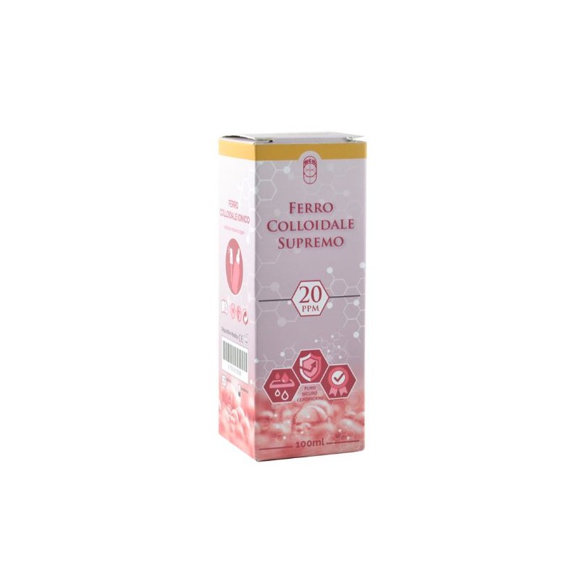 Ferro Colloidale Ionico Supremo Integratore Ferro 100ml Ferro Colloidale Ionico Supremo Integratore Ferro 100ml
