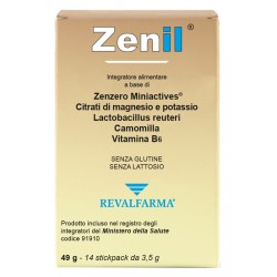 Zenil Integratore per Digestione e Intestino 14 Bustine Zenil Integratore per Digestione e Intestino 14 Bustine