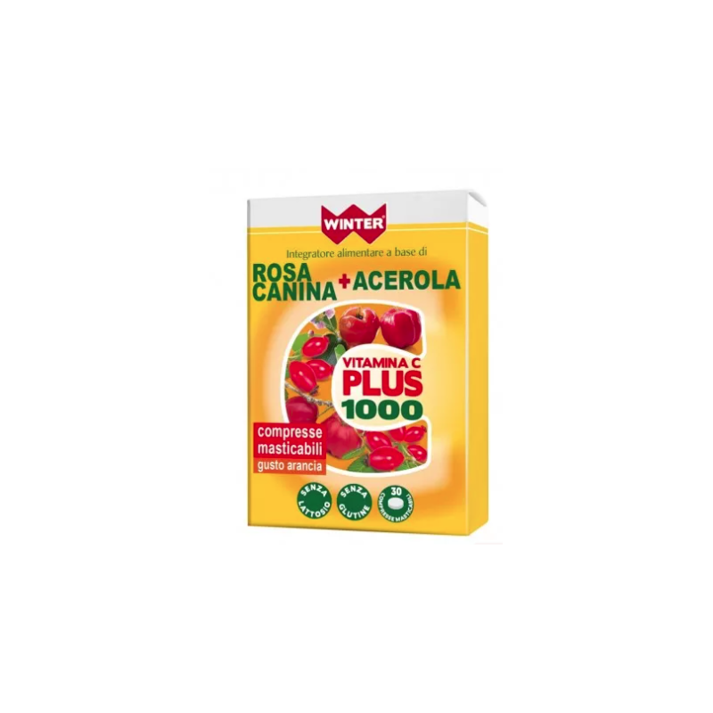 Winter Vitamina C Plus 1000 Integratore per le Difese Immunitarie 30 Compresse Winter Vitamina C Plus 1000 Integratore per le Difese Immunitarie 30 Compresse