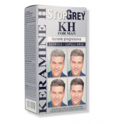 Keramine H Stopgrey Tinta Scusa per i Capelli Grigi Uomo 125ml