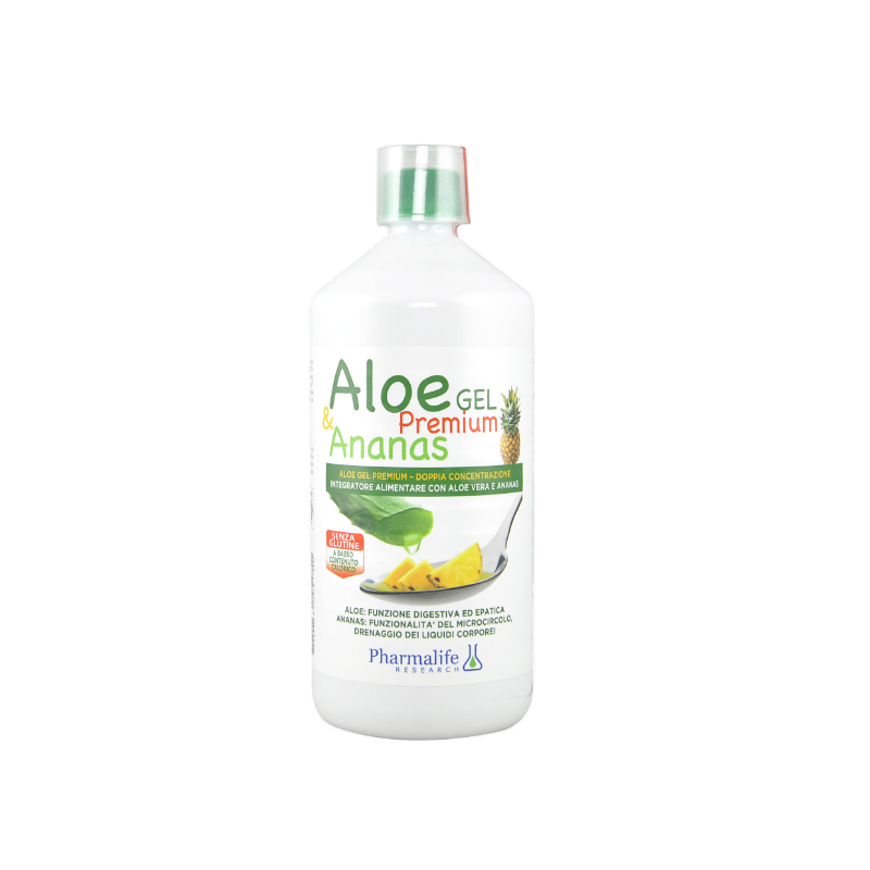 Aloe Gel Premium e Ananas Integratore Drenante 1L Aloe Gel Premium e Ananas Integratore Drenante 1L