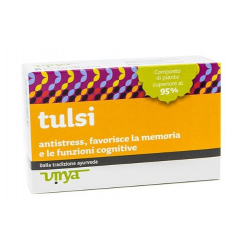 Tulsi Virya Integratore per Memoria 60 Compresse Singole