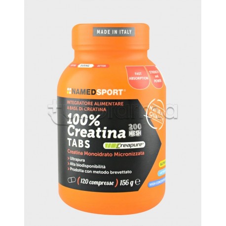 Named Sport 100% Creatina 120 Compresse Named Sport 100% Creatina 120 Compresse