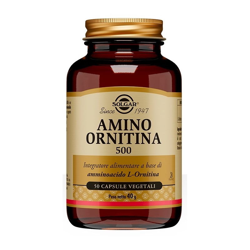 Amino Ornitina 500 Integratore per Difese Immunitarie 50 Capsule
