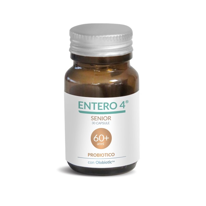 Entero 4 Senior Integratore per Intestino 30 Capsule Entero 4 Senior Integratore per Intestino 30 Capsule