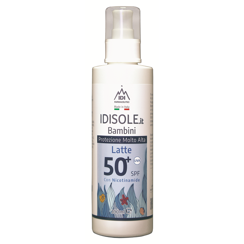 Idisole IT Bambini SPF 50+ Solare Corpo per Bambini 200ml