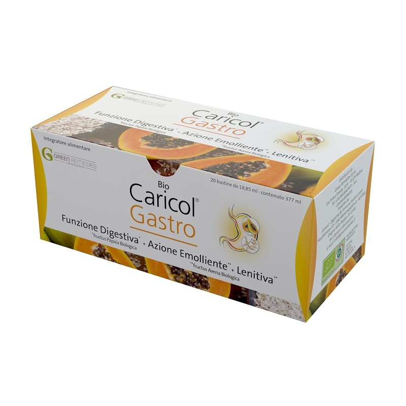 confezione di Bio Caricol Gastro Sostituto Pasto Funzione Digestiva 20 Bustine confezione di Bio Caricol Gastro Sostituto Pasto Funzione Digestiva 20 Bustine