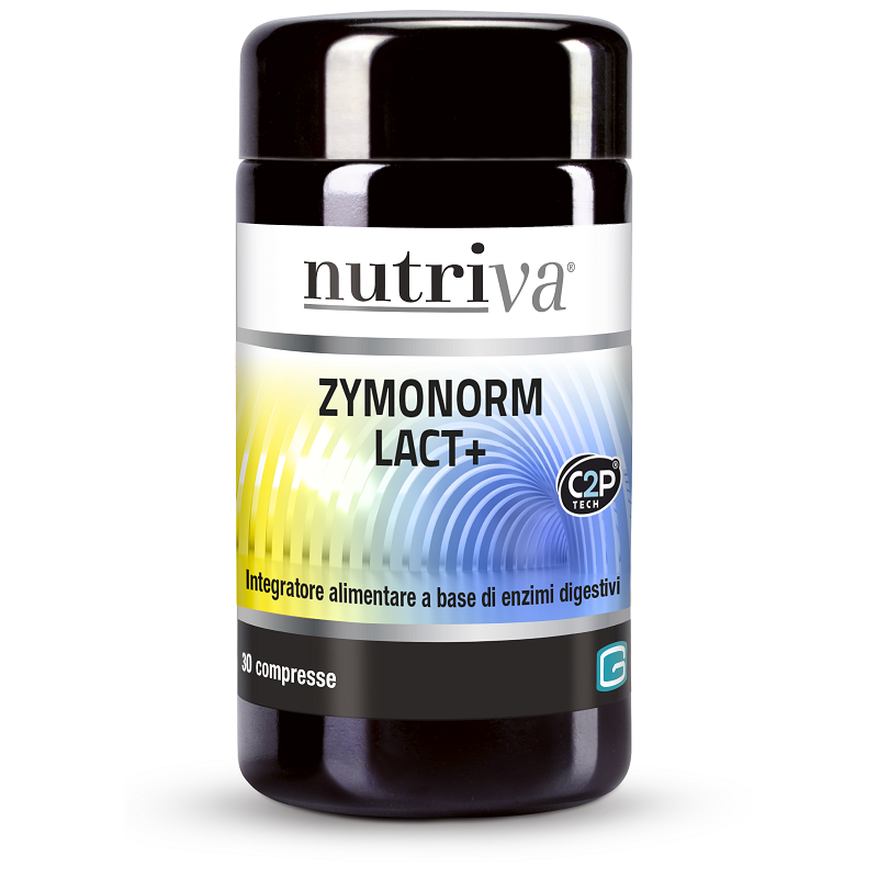 Nutriva Zymonorm Lact+ Integratore per Digestione 30 Compresse