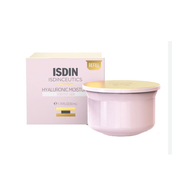 Isdinceutics Hyaluronic Moisture Sensitive Crema Idratante per Pelle Sensibile 50ml