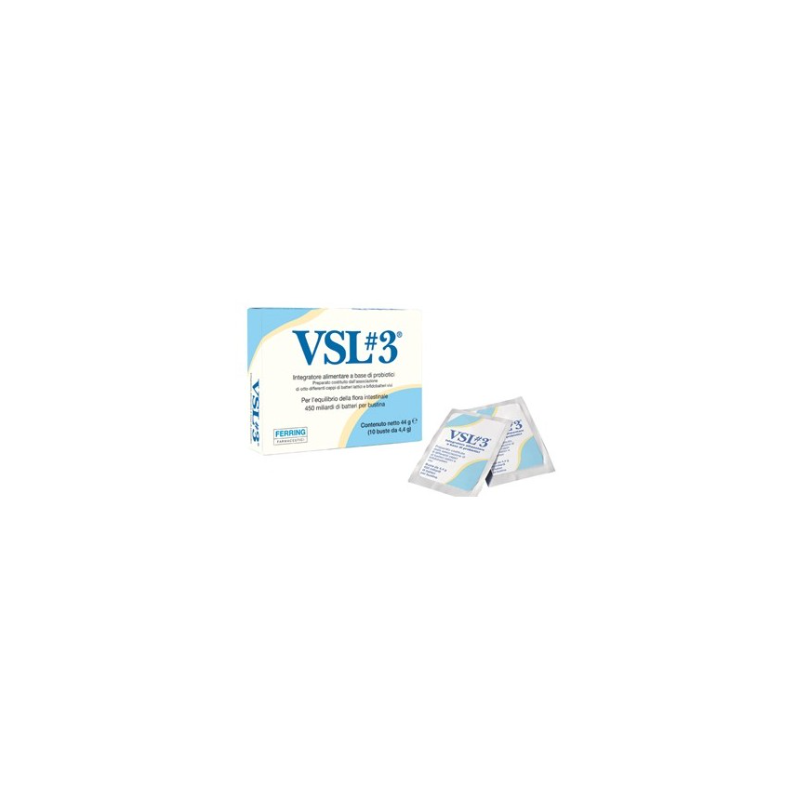 VSL3 Integratore Alimentare di Fermenti Lattici Vivi 10 Bustine