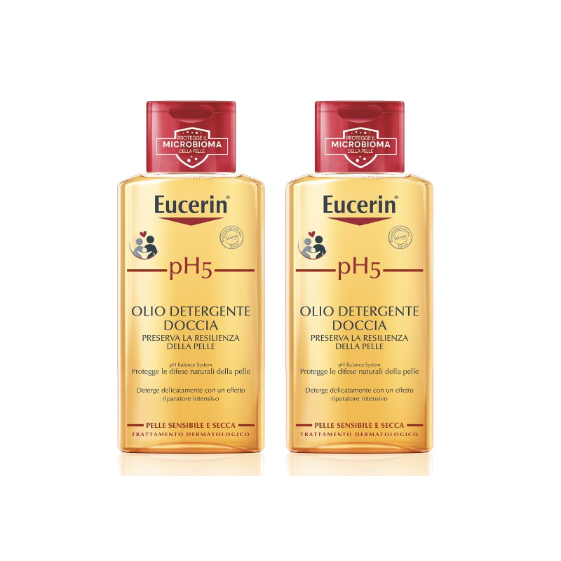 Eucerin Ph5 Olio Detergente Doccia Bipacco Confezione 200 + 200ml