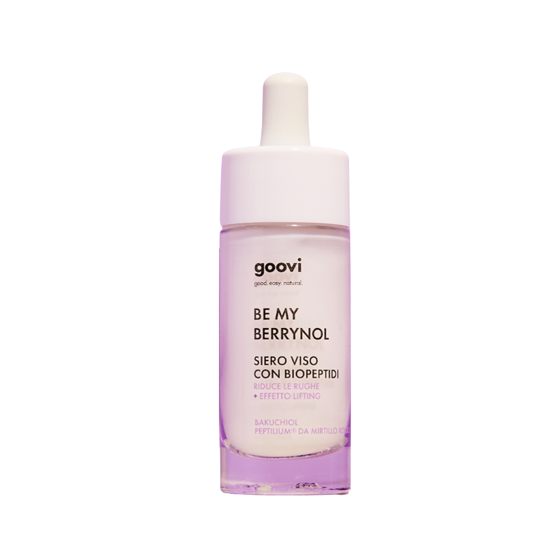 flacone Goovi Be My Berrinol Siero Viso Antirughe e Antietà 30ml