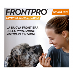 Frontpro Frontline Compresse per Pulci e Zecche Cani 4-10kg 3 Compresse