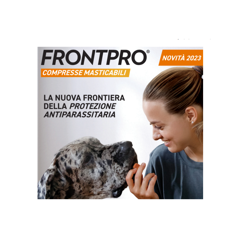 Frontpro Frontline Compresse per Pulci e Zecche Cani 10-25kg 3 Compresse