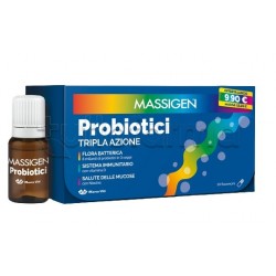 Confezione Marco Viti Massigen Probiotici Fermenti Lattici 10 Flaconcini