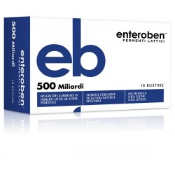 confezione di Enteroben 500 Miliardi Fermenti Lattici per Disturbi Intestinali 10 Stick confezione di Enteroben 500 Miliardi Fermenti Lattici per Disturbi Intestinali 10 Stick