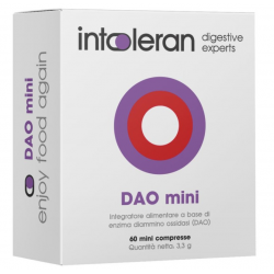 Intoleran Dao Mini Integratore Ricostituente 60 Compresse Intoleran Dao Mini Integratore Ricostituente 60 Compresse