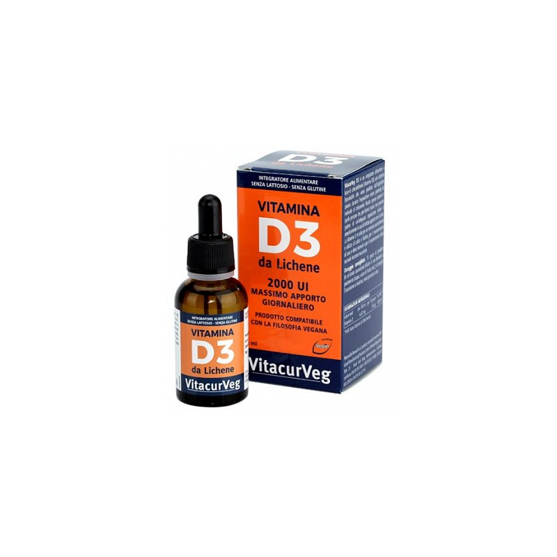 Vitacurveg Integratore di Vitamina D3 30ml Vitacurveg Integratore di Vitamina D3 30ml