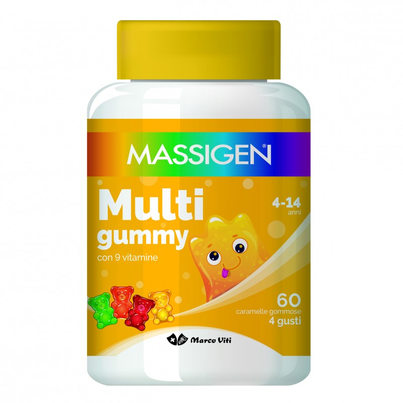 Marco Viti Massigen Daily Multigummy Integratore Vitaminico 60 Caramelle