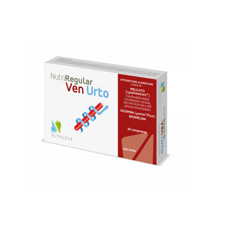 Nutriregular Ven Urto Integratore per Cuore 20 Compresse Nutriregular Ven Urto Integratore per Cuore 20 Compresse