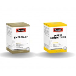 Swisse Energia B+ e Swisse Difesa Immunitaria Integratore Benessere Kit