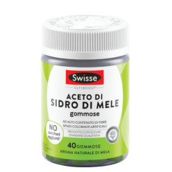 Swisse Aceto Sidro Mele Integratore Depurativo 40 Caramelle Gommose