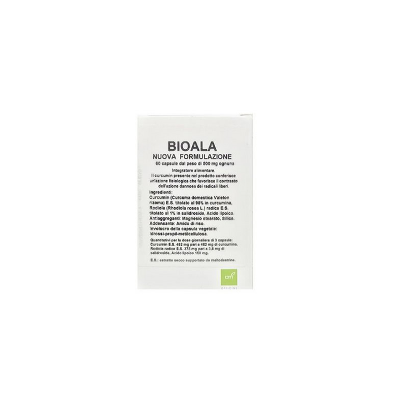 Bioala Nuova Formulazione Integratore Antiossidante 60 Capsule Bioala Nuova Formulazione Integratore Antiossidante 60 Capsule