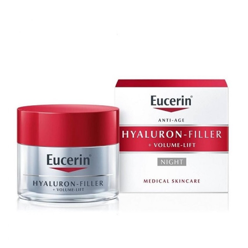 Eucerin Hyaluron Filler Volume Lift Crema Viso Notte 50ml