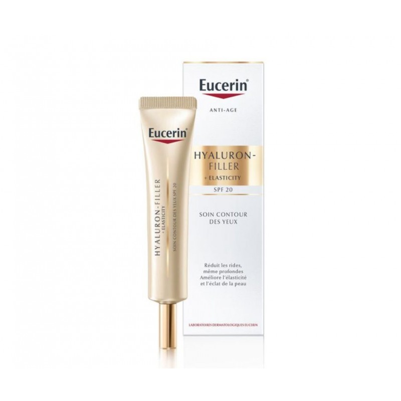 Eucerin Hyaluron Filler Elasticity Crema Contorno Occhi Spf15 15ml