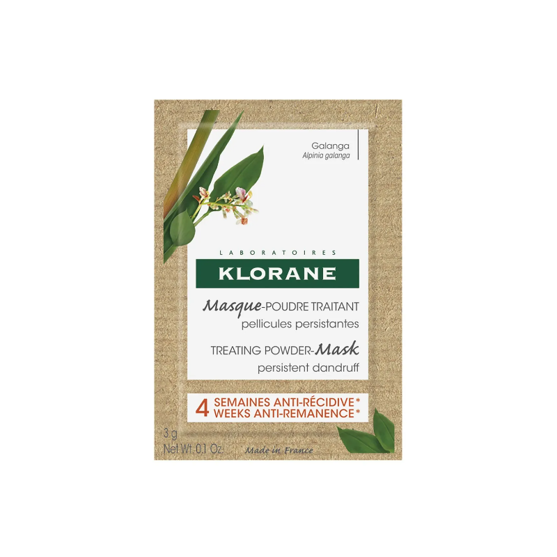 Klorane Maschera In Polvere Galanga per Capelli 8 Bustine Klorane Maschera In Polvere Galanga per Capelli 8 Bustine