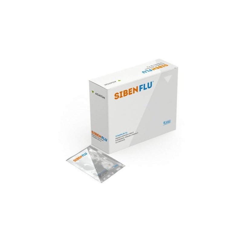 Siben Flu Integratore per Gola e Naso 14 Bustine Siben Flu Integratore per Gola e Naso 14 Bustine