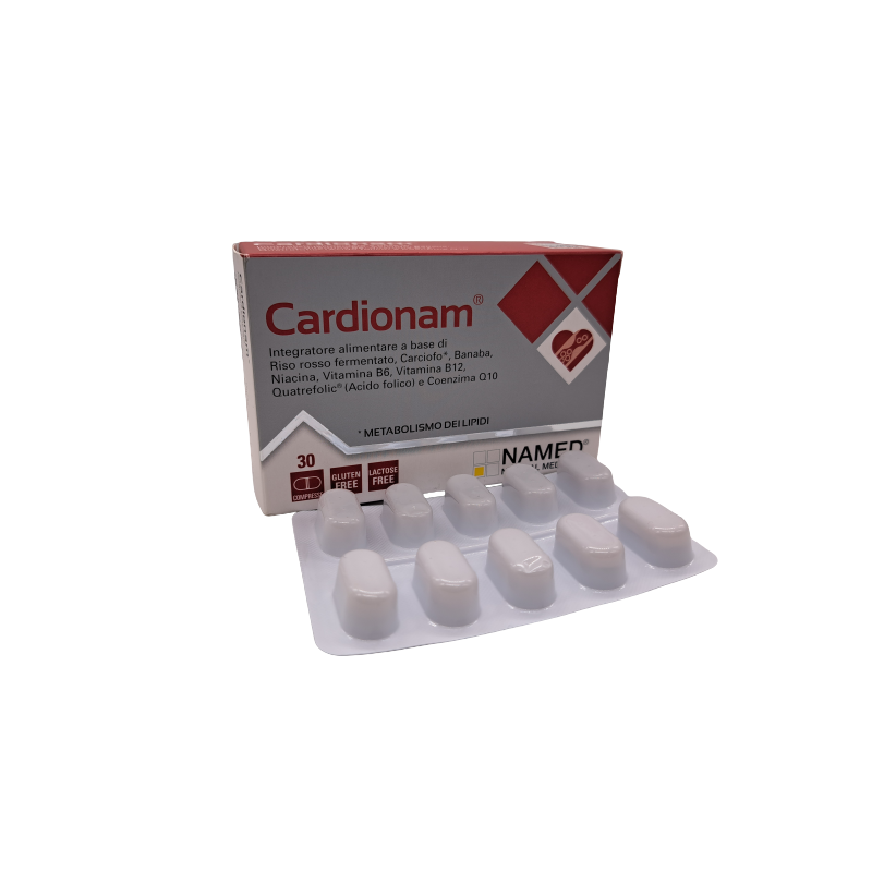 Named Cardionam Integratore per il Colesterolo 30 Compresse