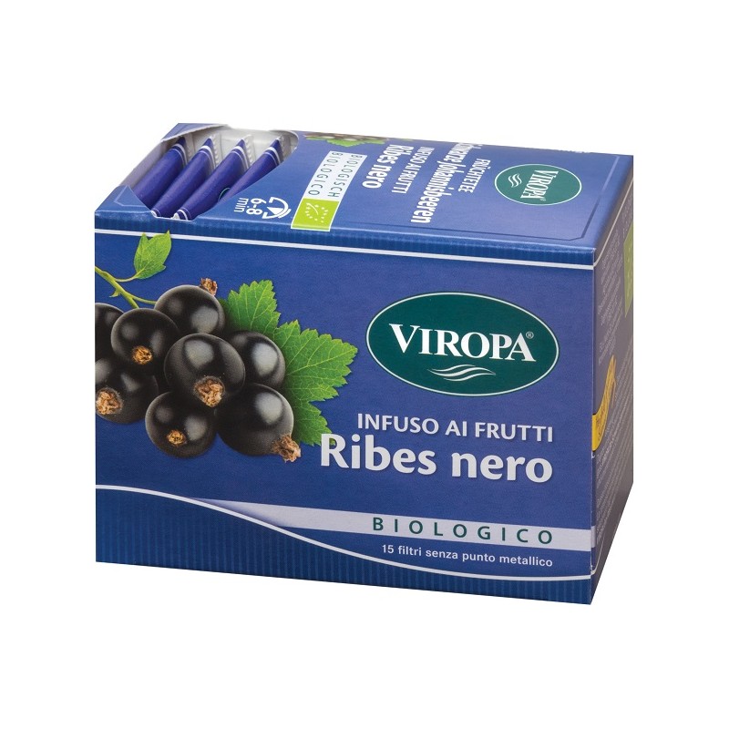 Viropa Ribes Nero Bio Tisana Depurativa 15 Bustine