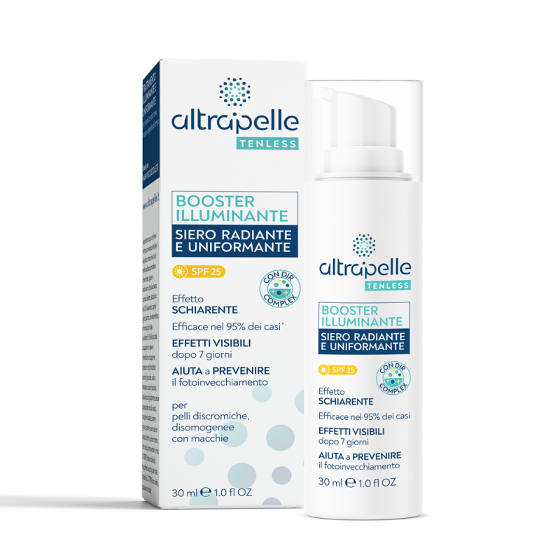 Altrapelle Tenless Booster Illuminante Siero Schiarente Antimacchie 30ml Altrapelle Tenless Booster Illuminante Siero Schiarente Antimacchie 30ml