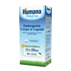 Humana Baby Care Detergente per Corpo e Capelli 300ml