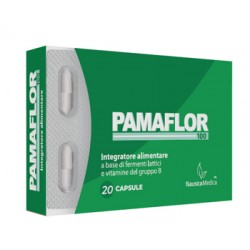 Pamaflor 100 Integratore di Fermenti Lattici 20 Capsule Pamaflor 100 Integratore di Fermenti Lattici 20 Capsule