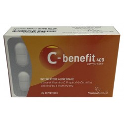 C Benefit 400 Integratore per Stess e Stanchezza 30 Compresse C Benefit 400 Integratore per Stess e Stanchezza 30 Compresse
